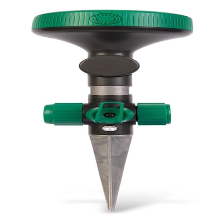 Gilmour 1250 Sq. ft. Metal Spike Base 4-Pattern Spot Sprinkler 7005145